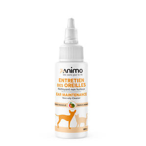 Zanimo EAR Care oil-free cleanser – dirt and earwax. For dogs and cats. Choice of formats.