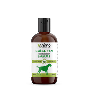 Zanimo OMEGA 3-6-9 (Itching). Supplement (oil) for dogs, horses and birds. Choice of formats.