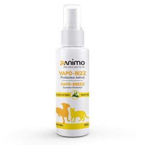 Zanimo VAPO-BIZZ Aloe and lemon. Seasonal protector for dogs and cats. 125ml