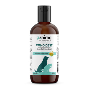Zanimo VMI-DIGEST - Intestinal discomfort. Food supplement for dogs and cats. 120ml